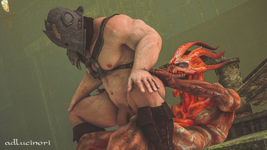 3d anal animation fantasy monster animated-sex gay-muscle masked monster-sex gif
