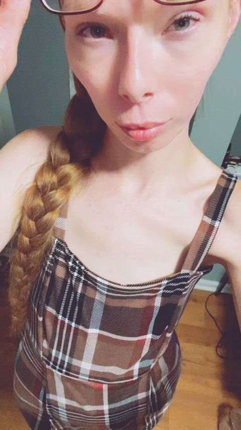 blue eyes glasses tiktok gif