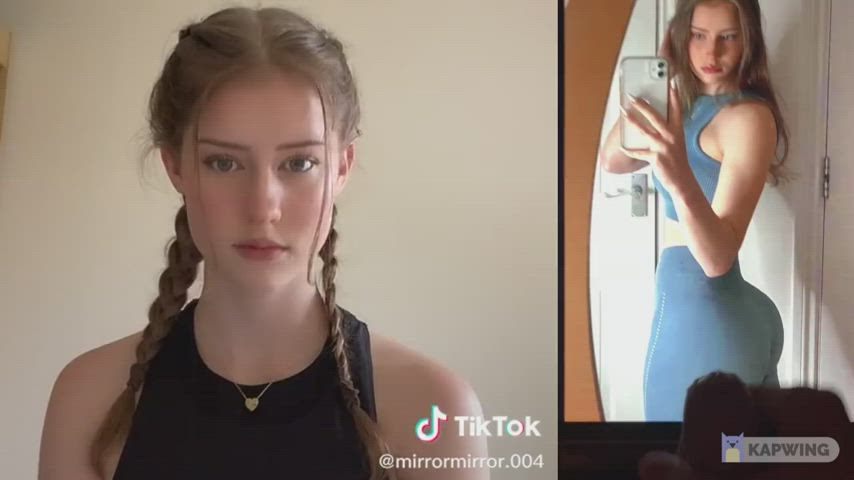 Mira004 reaction to me cumming on her fat ass again