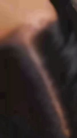 big tits brazilian brunette celebrity facial goddess hair lingerie tease gif