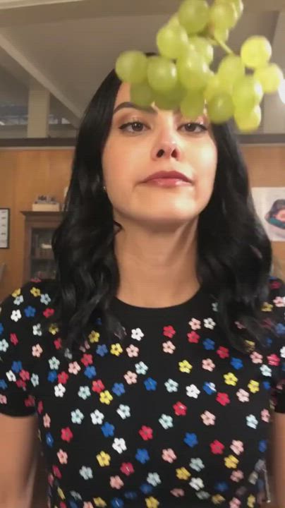 Camila Mendes Licking Teasing gif