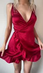 Dress Natural Tits Strip gif