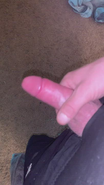 Big Dick Femboy Gay Handjob Jerk Off Sissy gif