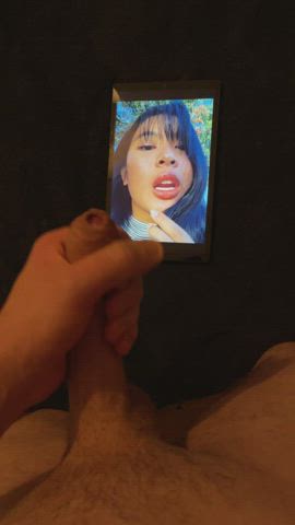 Asian collage student made me explode!