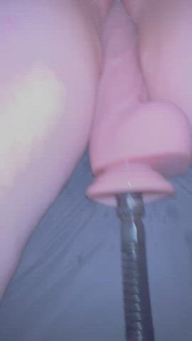 My 52 yr old wife having another go at her Fucking machine. [HiSmith]