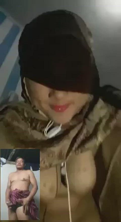 asian hijab indonesian malaysian muslim tiktok webcam gif