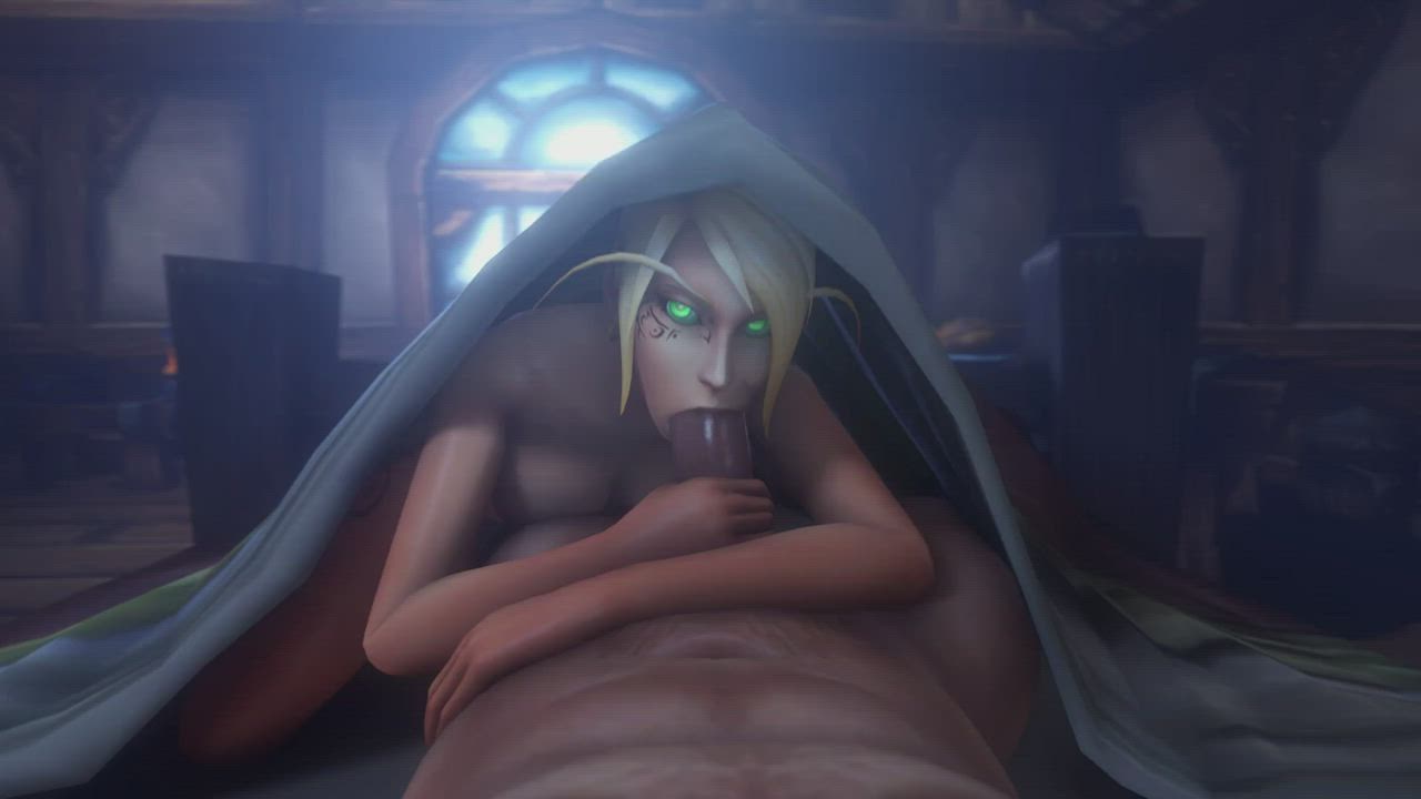Animation Blowjob Green Eyes gif