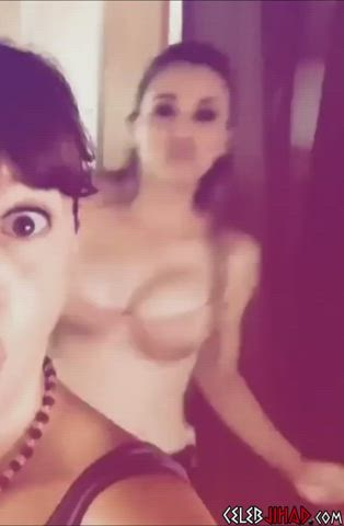 Celebrity Kaley Cuoco Underwear gif