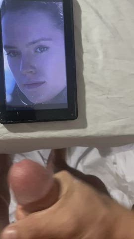 Cum Tribute for Daisy Ridley