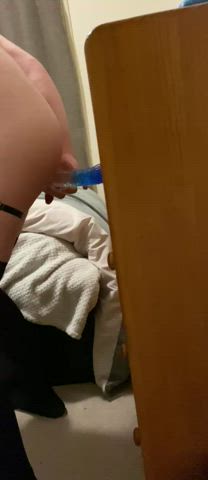 dildo femboy thighs toy gif