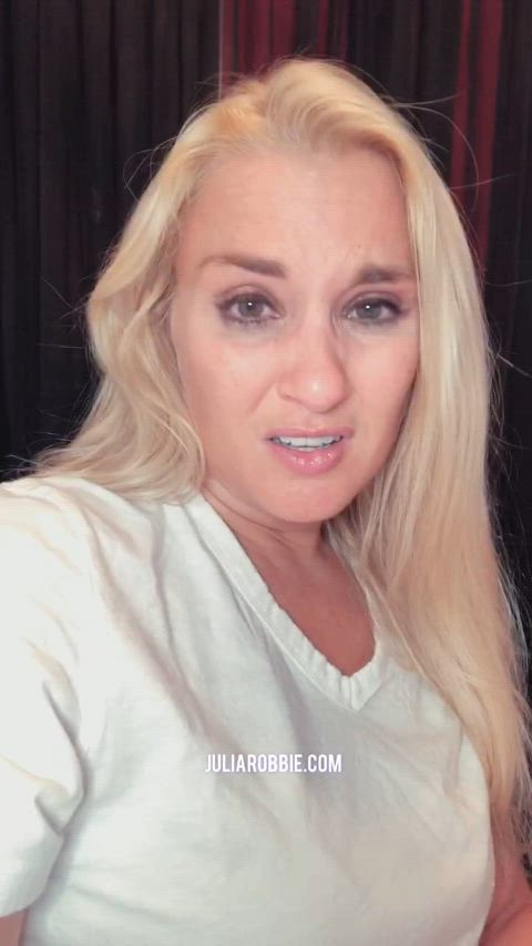 blonde chastity domination femdom humiliation julia robbie sph small cock gif