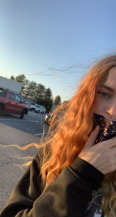 I wonder how many people saw me taking sexy videos in this parking lot