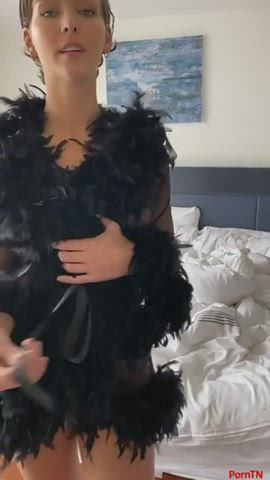 Wouldn't kick her out of bed for eating crackers