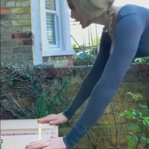 Ass Blonde Celebrity Outdoor Small Tits gif