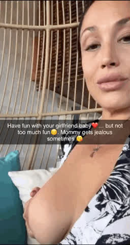 My slutty mom always makes sure my balls are properly drained before letting me go
