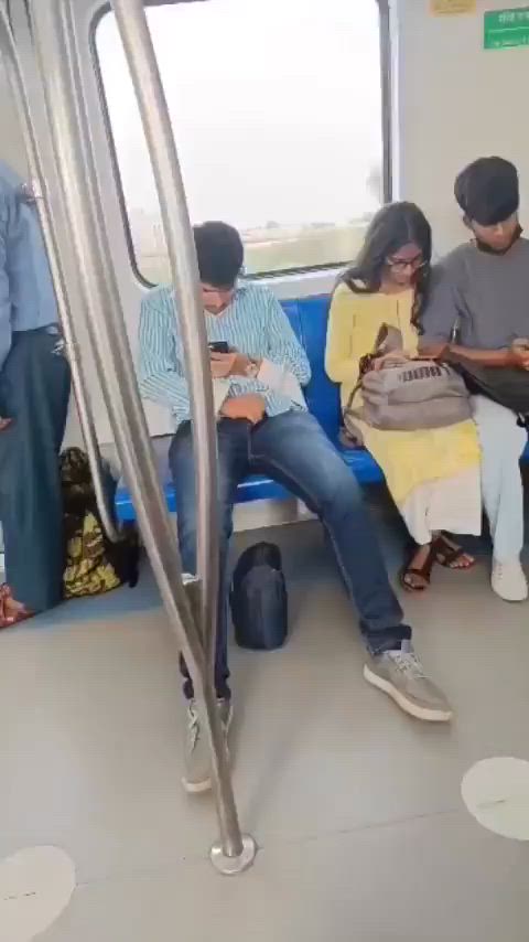 bus horny indian masturbating public r/caughtpublic gif