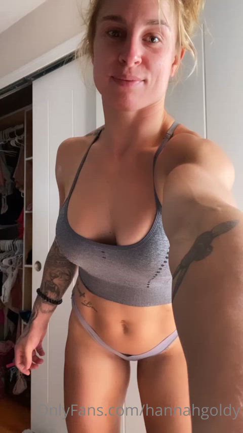 muscles muscular girl muscular milf gif
