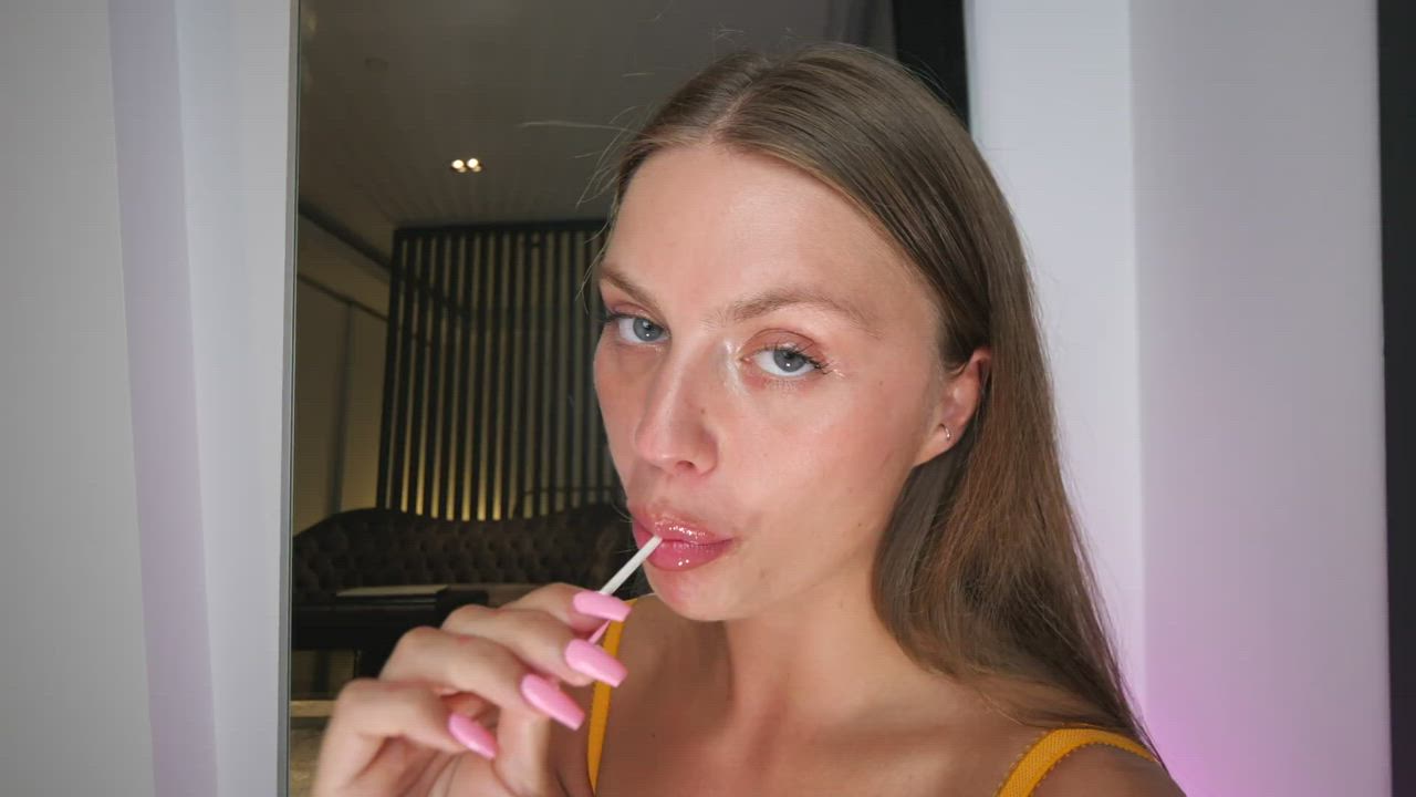 Blowjob Deepthroat Face Fuck Girlfriend Rough Spit gif