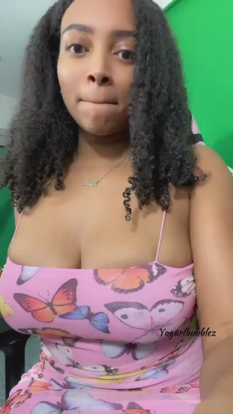 big tits tits natural tits bouncing tits gif