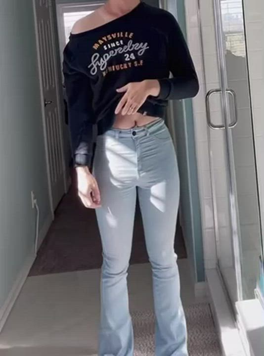 Femboy Jeans Sissy gif