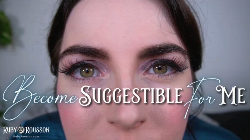 big tits dominatrix femdom green eyes hypno hypnosis tease gif
