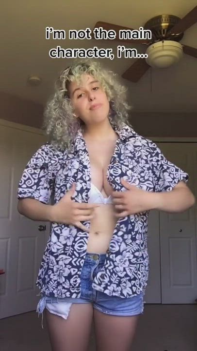 Big Tits Bikini Boobs Bouncing Tits Natural Tits TikTok gif