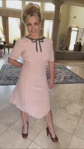 Britney Spears High Heels Legs gif