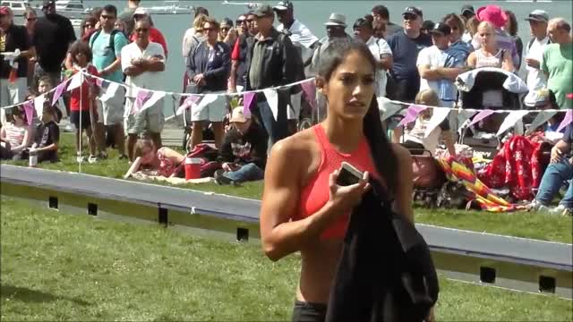 Allison Stokke, in good shape as usual