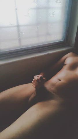 Big Dick Cum Desi Indian Masturbating gif