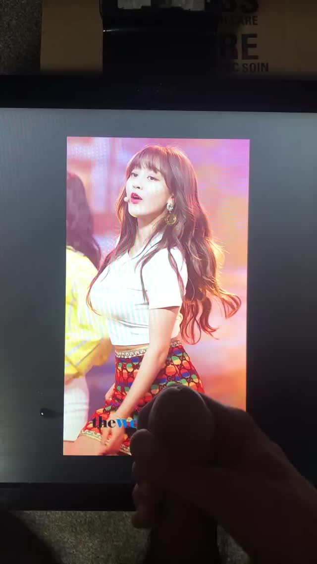 Jihyo cum tribute 1