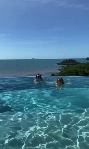 Big Tits OnlyFans Pool gif