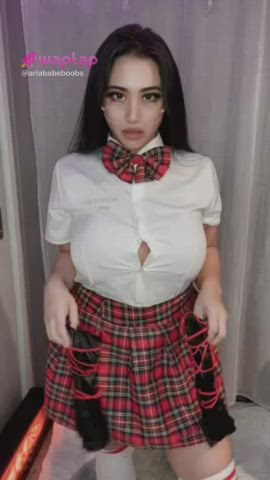 plaid skirts are always better