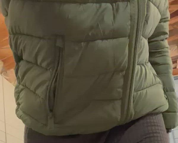 big tits clothed ebony erect nipples nipples outdoor gif