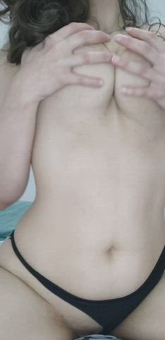 Don't worry, I'll let my perky tits out