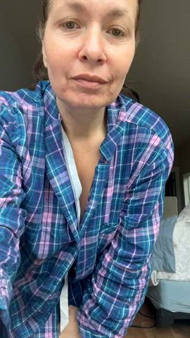 ass boobs brunette milf natural tits pussy gif