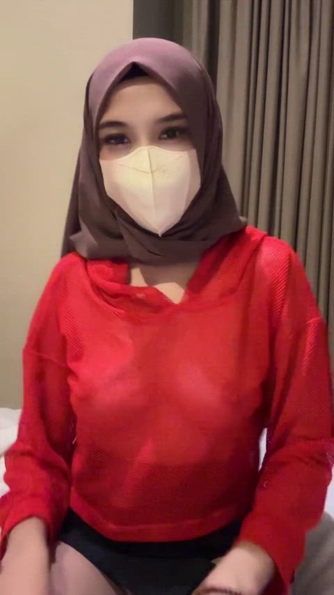 asian boobs titty drop busty-asians tik-tok twerking gif