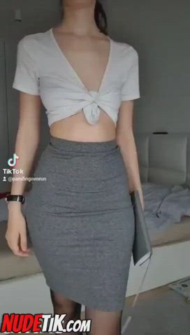 solo strip teen tiktok gif
