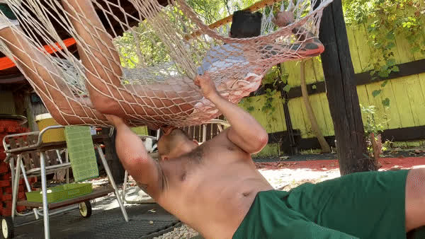 I wish it was me on this hammock