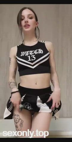 amateur ass babe barely legal booty camgirl onlyfans petite teen gif