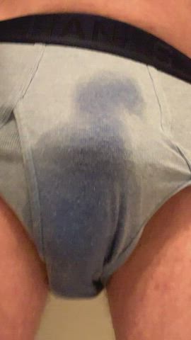 Balls Piss Underwear gif