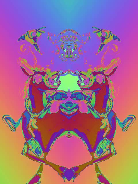 Trippy mirror