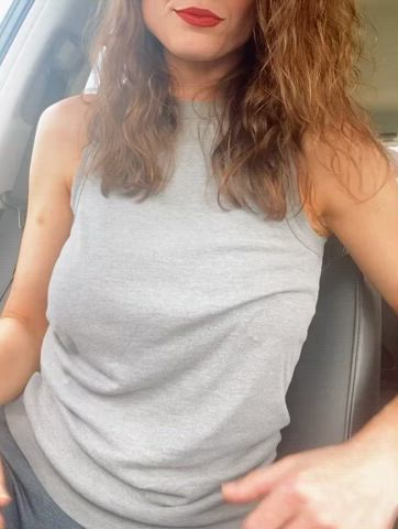Really horny today! Fantasizing about meeting a hard cock in the next parking lot.