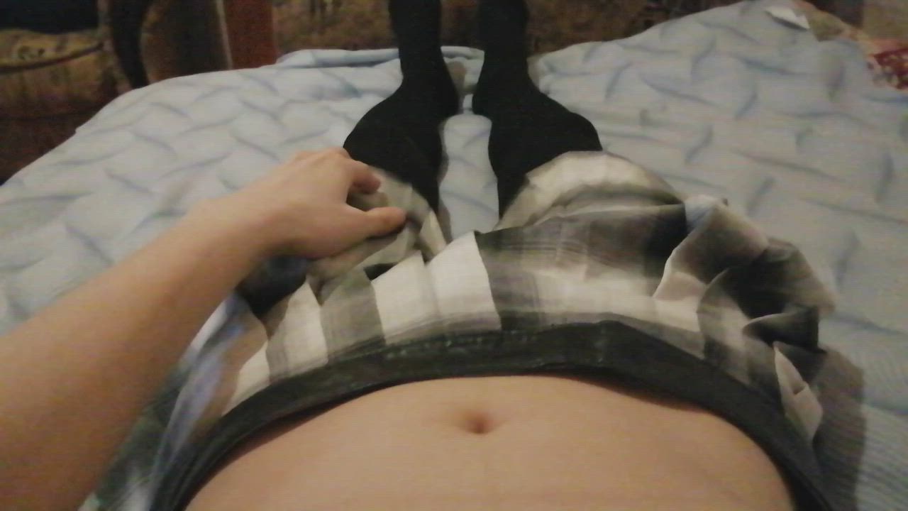 Wanna see things under my skirt? ;>