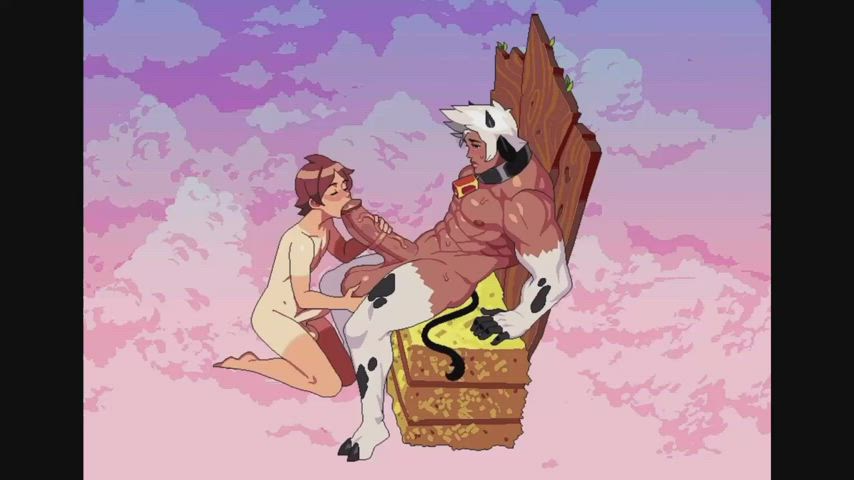 Animation Blowjob Gay Muscles gif
