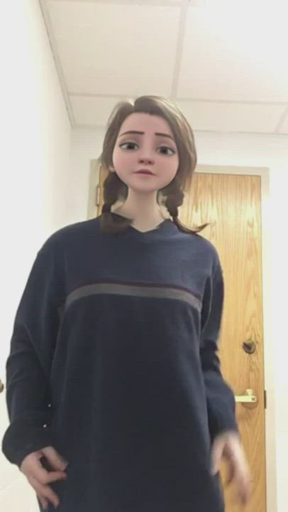 Cute Fantasy Titty Drop gif