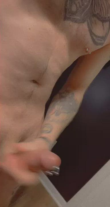 Cum Penis Pierced gif
