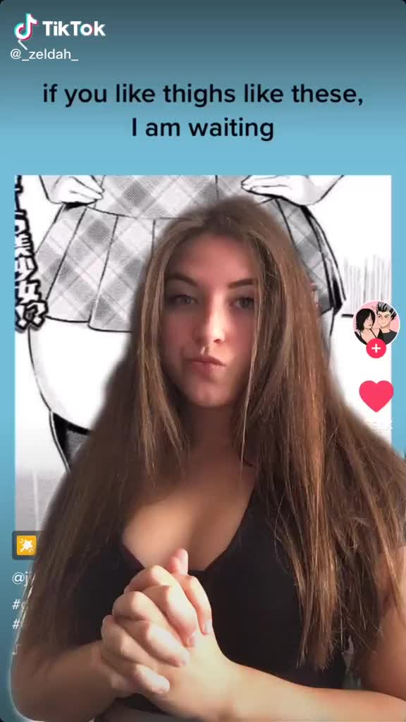 zeldah tiktok girl thick thighs