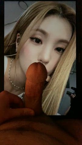 korean lips masturbating tribute gif