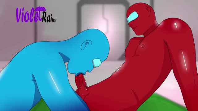 Among Us Gay Porn Blowjob