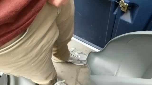 Port-a-potties piss